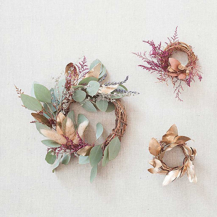 Seasonal Wreath Gift Toppers for Holiday Gifting