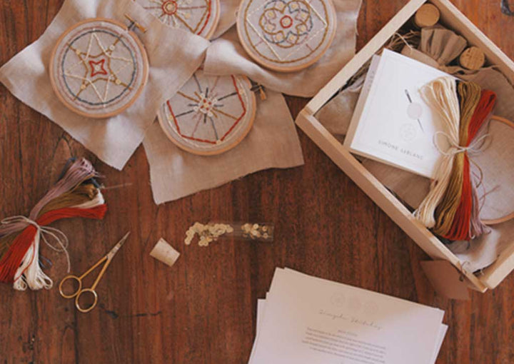 Mandala Embroidery Quilts, Part I