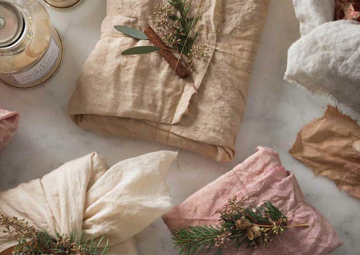 Hand-dyed Gift Wrap DIY
